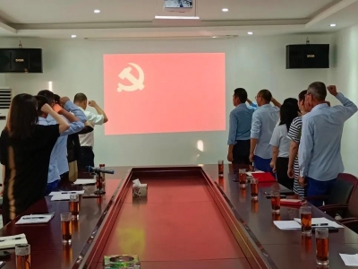 不忘初心，砥礪前行——?jiǎng)?chuàng)輝電氣黨支部開展“對(duì)黨說句心里話”主題黨日活動(dòng)